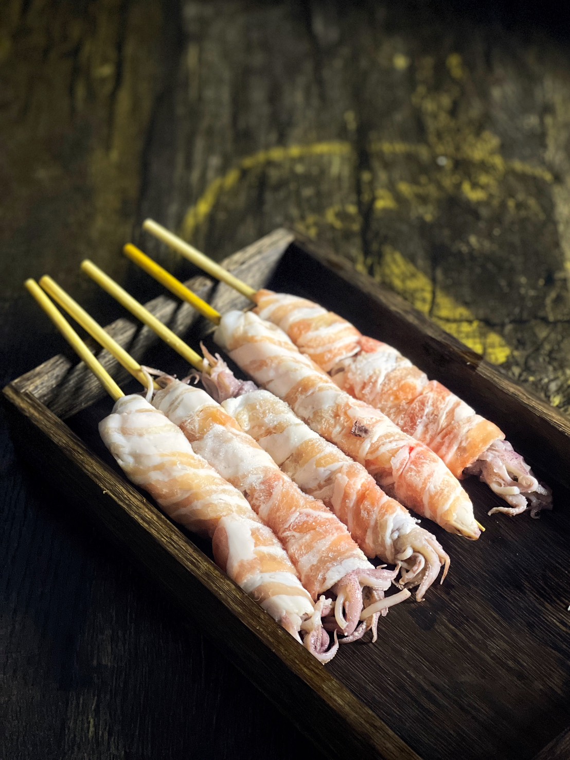 H08	小卷豬肉捲 10串(批發320元)