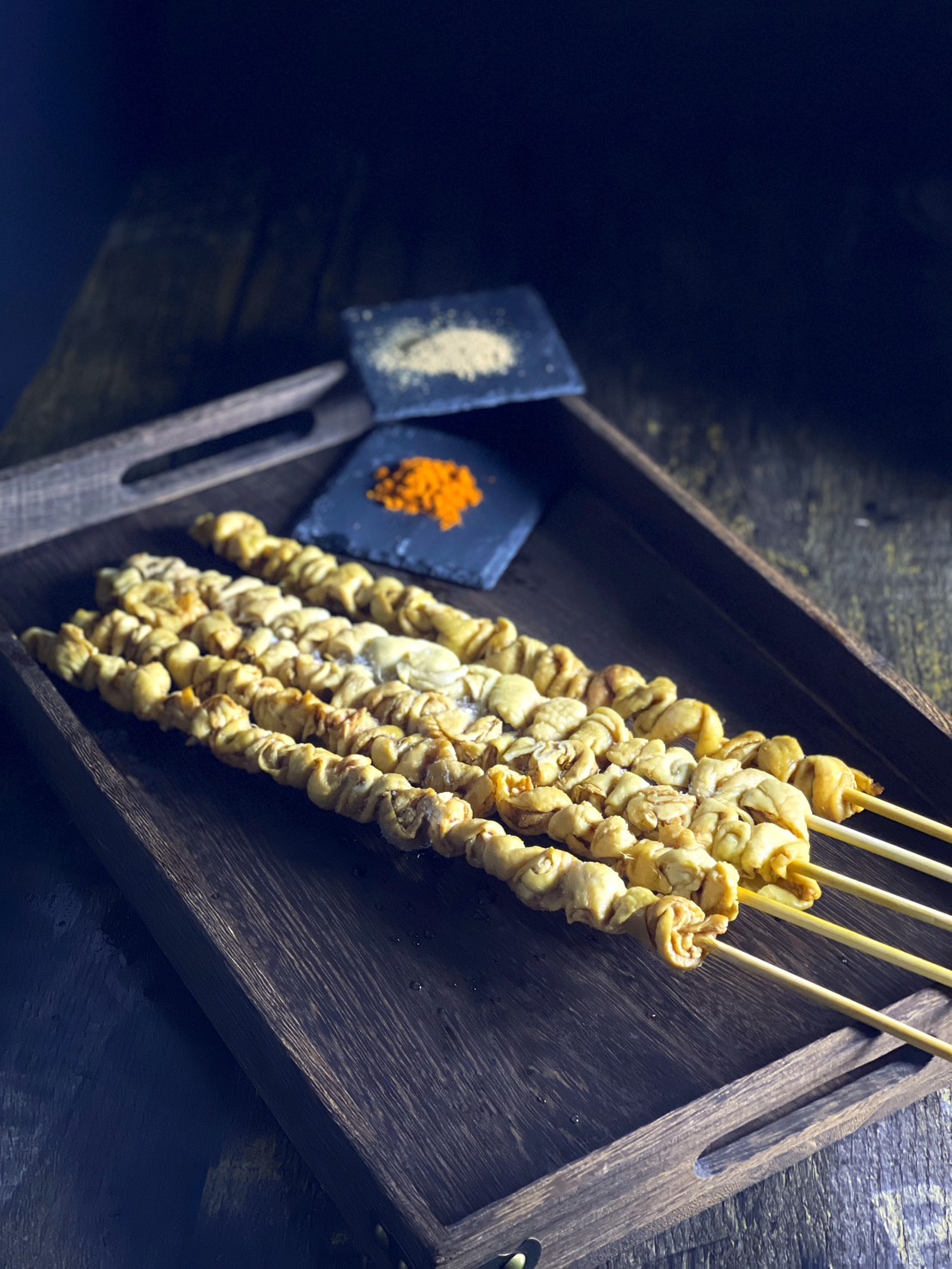 P08 巨無霸15吋雞皮串10串(批發價310元)